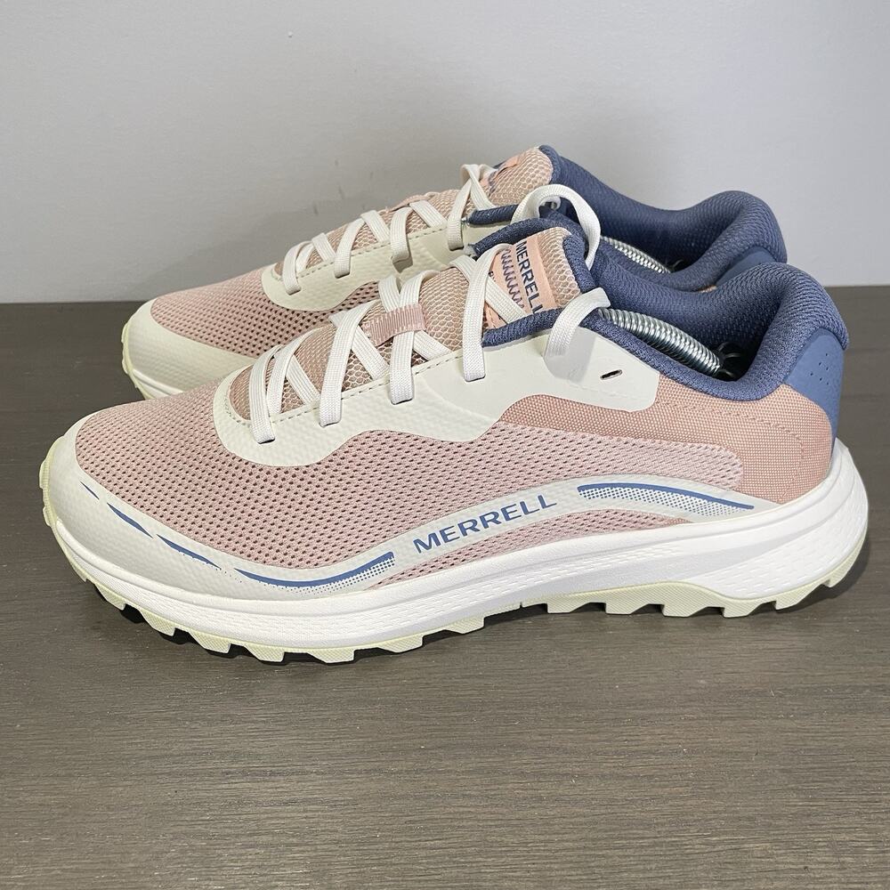 Merrell Womens Size 8.5 Hiking Shoes NEW Fly Strike 2 Trail Powder Pink Trail
